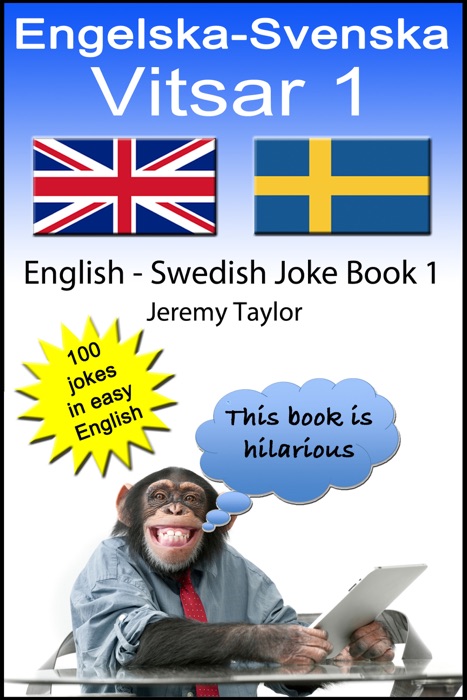 Engelska-Svenska Vitsar 1 (English Swedish Joke Book 1)