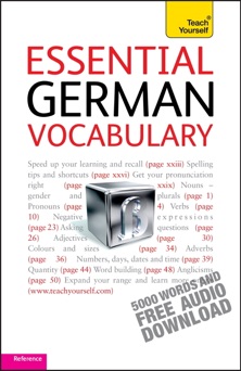 Essential German Vocabulary: Teach Yourself - Lisa Kahlen