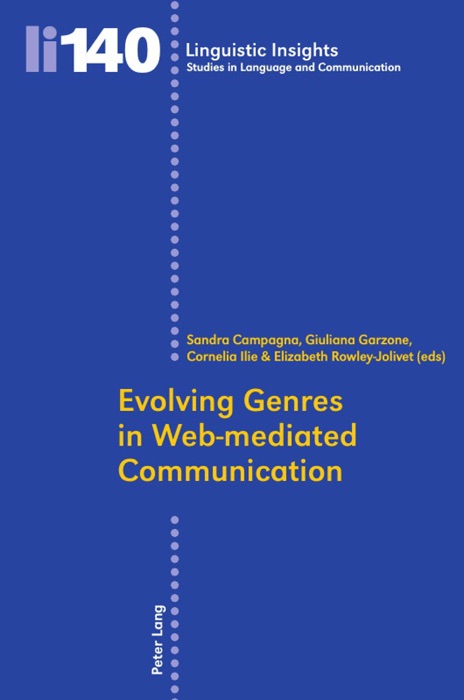 Evolving Genres In Web-mediated Communication