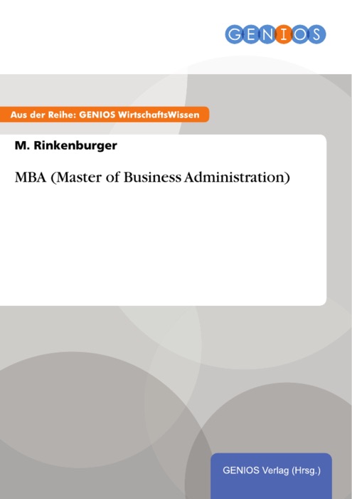 MBA (Master of Business Administration)