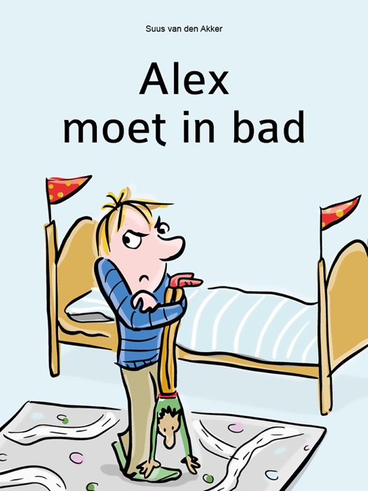 Alex moet in bad