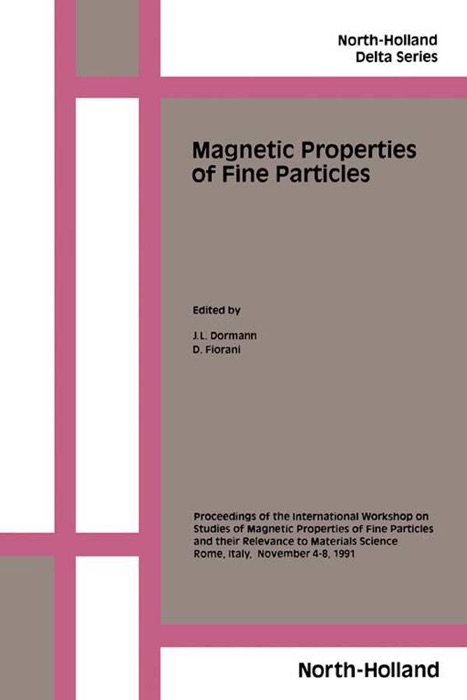 Magnetic Properties of Fine Particles