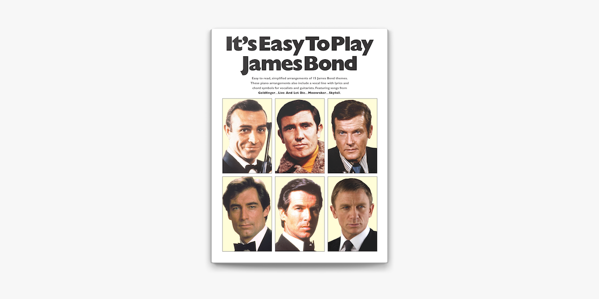 It S Easy To Play James Bond Piano Chords Em Apple Books