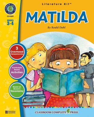 Capa do livro Matilda de Roald Dahl