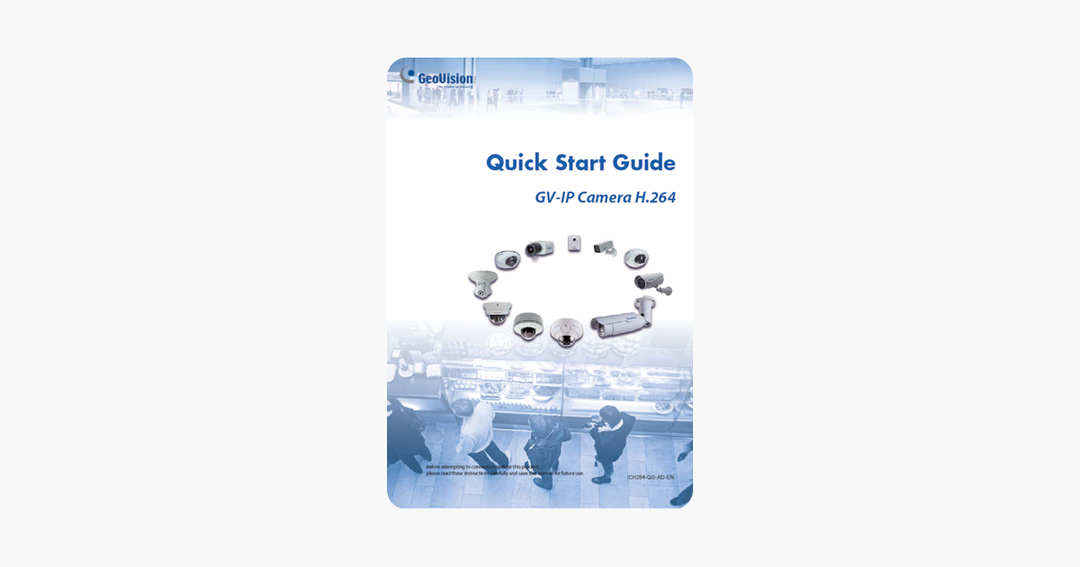 ‎GeoVision GV-IPCAM H.264 Quick Start Guide on Apple Books