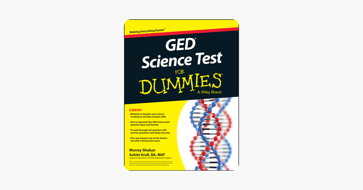 Ged Science Test For Dummies - 