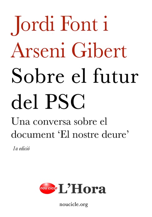 Sobre el futur del PSC