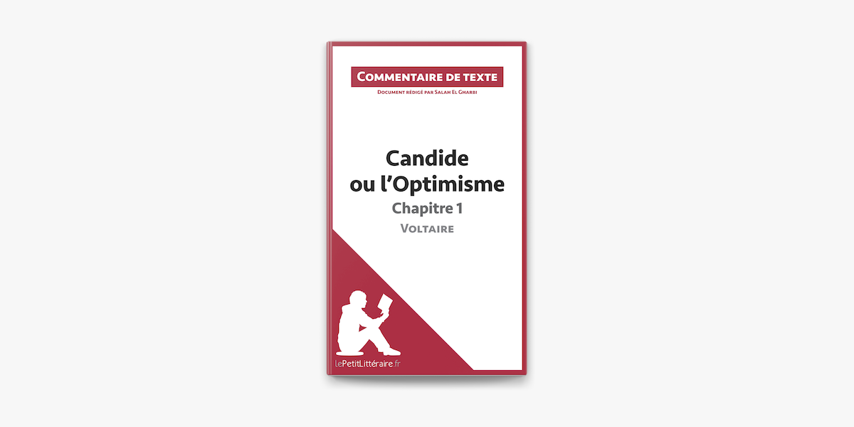 Candide Ou L Optimisme De Voltaire Chapitre 1 On Apple Books