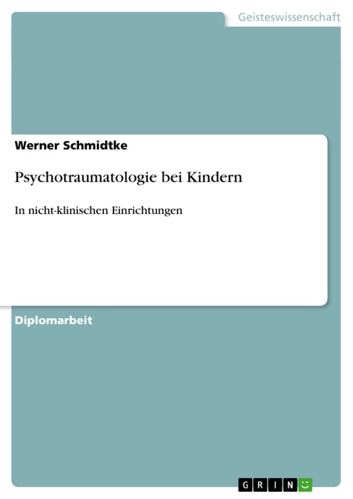 Psychotraumatologie bei Kindern