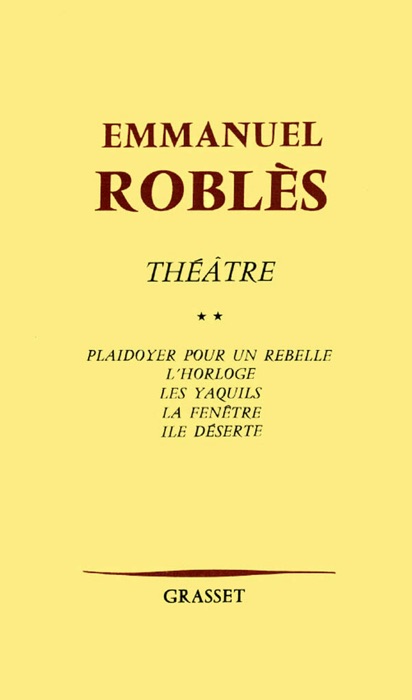 Théâtre, tome 2