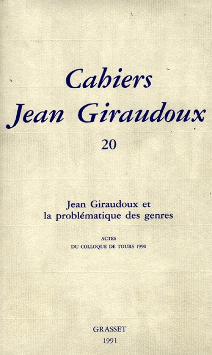 Cahiers numéro 20