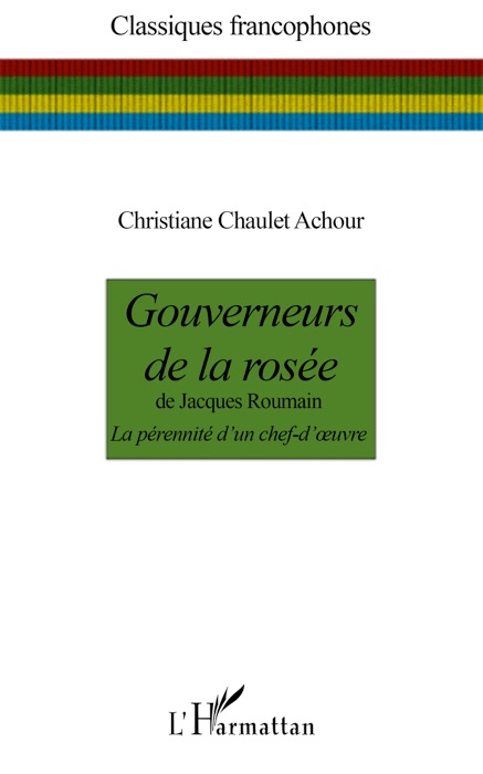 Gouverneurs de la rosée de Jacques Roumain