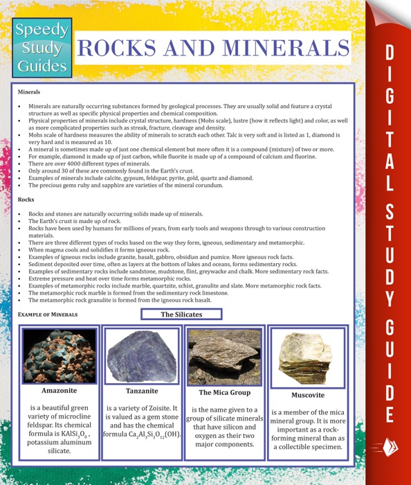 Rocks and Minerals (Speedy Study Guide)