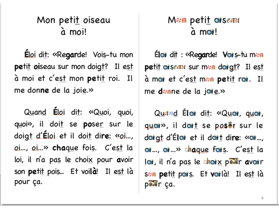 01 Mon Petit Oiseau à Moi