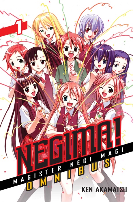 Negima! Omnibus Volume 1,2,3