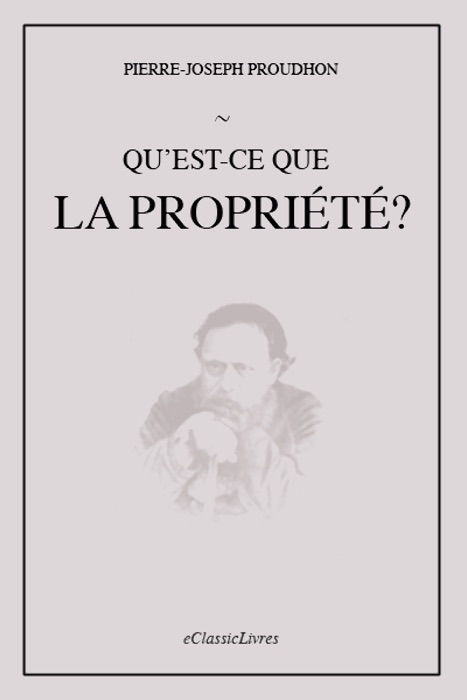 Qu'est-ce que la propriété ?