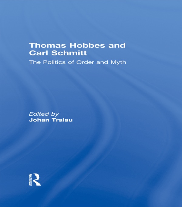 Thomas Hobbes and Carl Schmitt