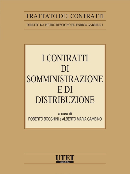 I contratti di somministrazione e di distribuzione