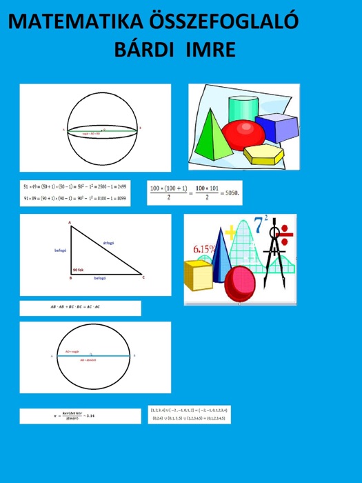 Matematika összefoglaló