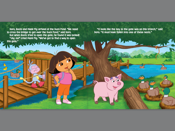 ‎Dora's Farm Rescue! (Dora the Explorer) on Apple Books