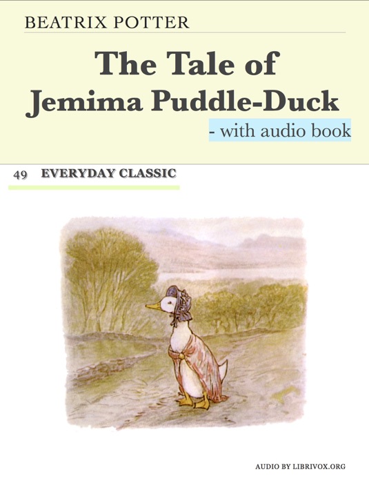 The Tale of Jemima Puddle-Duck -with Audio book