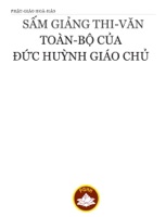 Sấm Giảng Phật Giáo Hoà Hảo