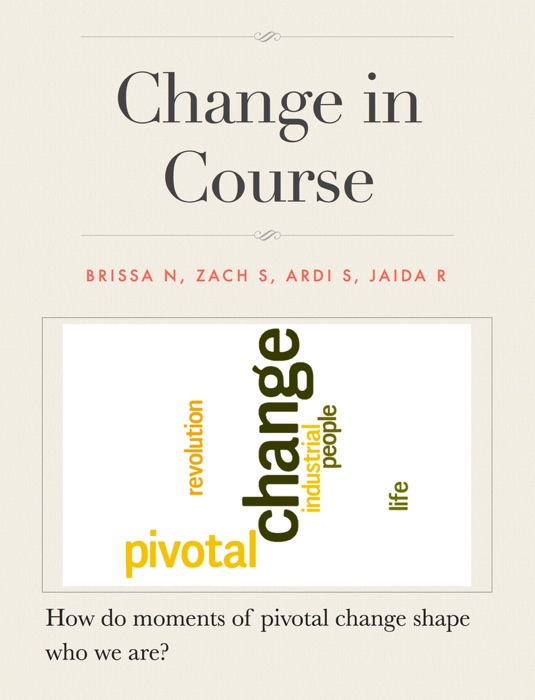 Change in Course