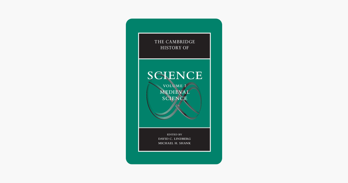 The Cambridge History Of Science Volume 2 Medieval Science - 