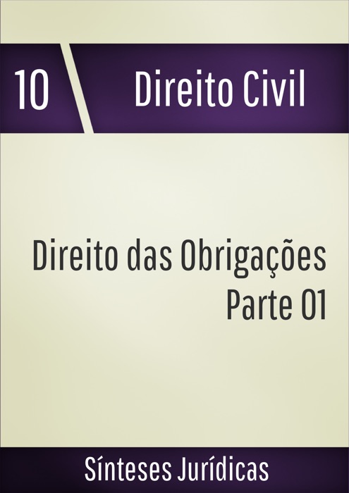 Direito das Obrigações Parte 01