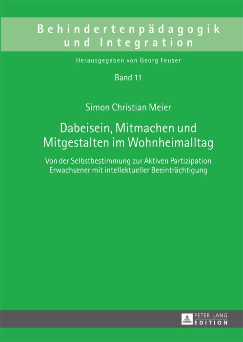 Dabeisein, mitmachen und mitgestalten im wohnheimalltag