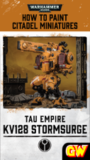 How to Paint Citadel Miniatures: KV128 Stormsurge (Mobile Edition) - Games Workshop Cover Art
