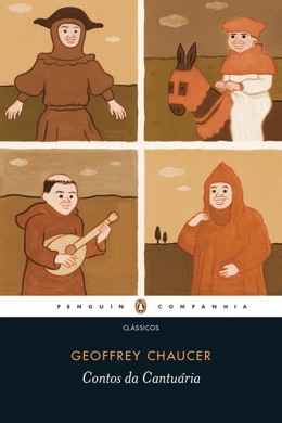 Capa do livro Contos da Cantuária de Geoffrey Chaucer