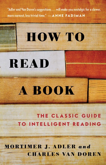 how to read a book book by mortimer j adler
