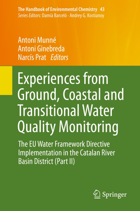 Experiences from Ground, Coastal and Transitional Water Quality Monitoring