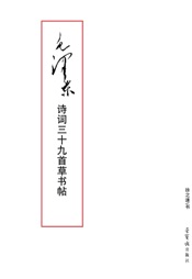 毛泽东诗词三十九首草书帖
