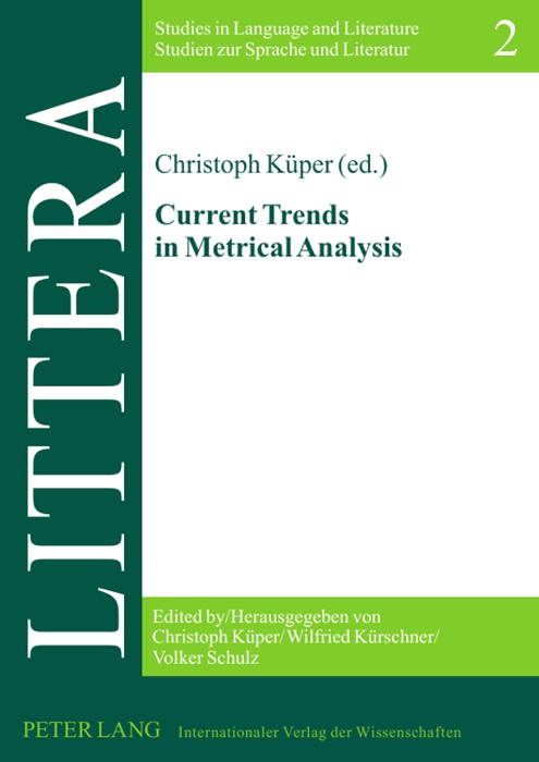 Current Trends In Metrical Analysis