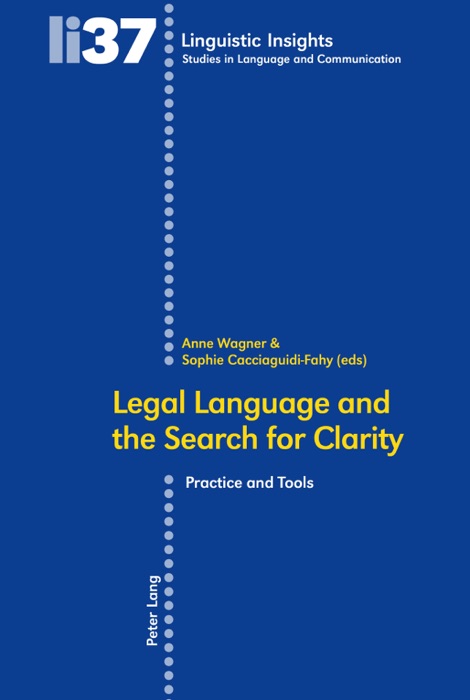 Legal Language and the Search for Clarity