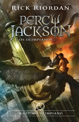 Capa do livro O Último Olimpiano de Rick Riordan