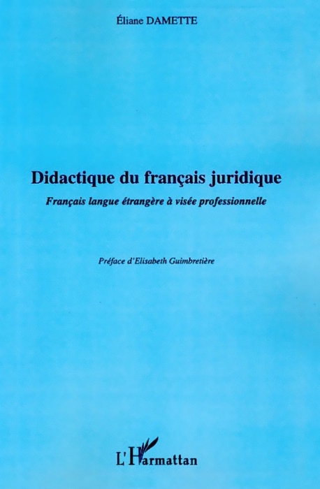 Didactique du français juridique