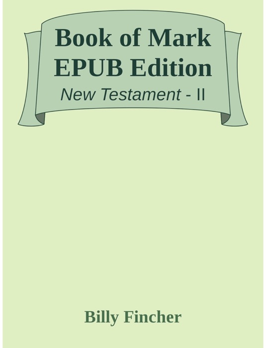 Book of Mark EPUB Edition