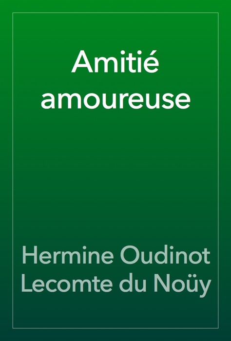 Amitié amoureuse