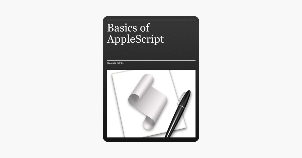 ‎Basics Of AppleScript On Apple Books