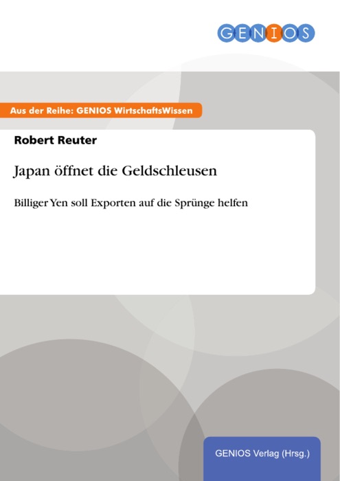 Japan öffnet die Geldschleusen