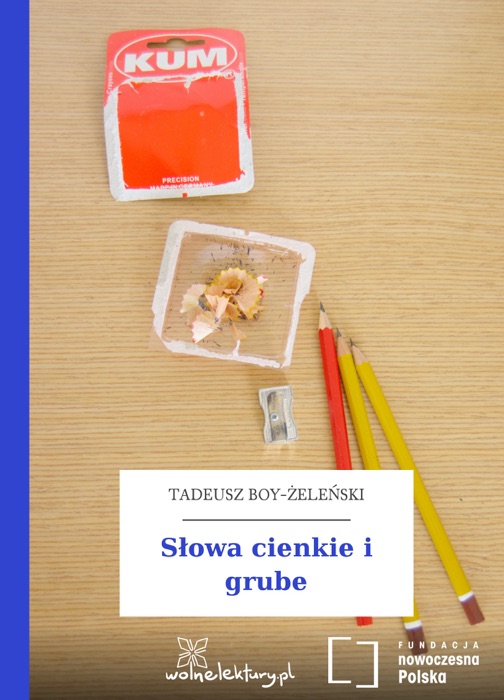 Słowa cienkie i grube