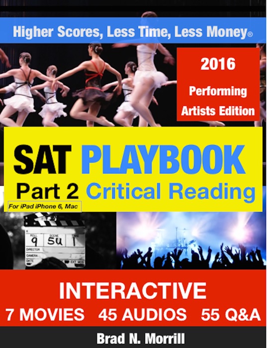 SAT Playbook Part 2 Critical Reading 2016 Performing Artists Edition