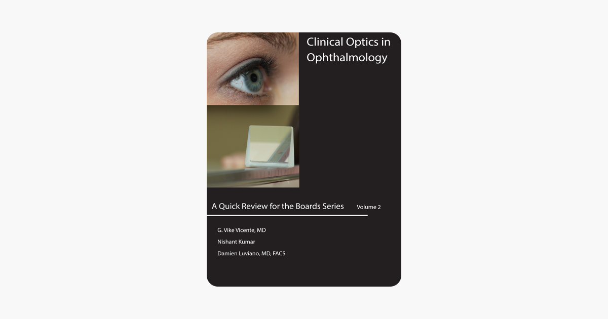 Clinical Optics In Ophthalmology - 