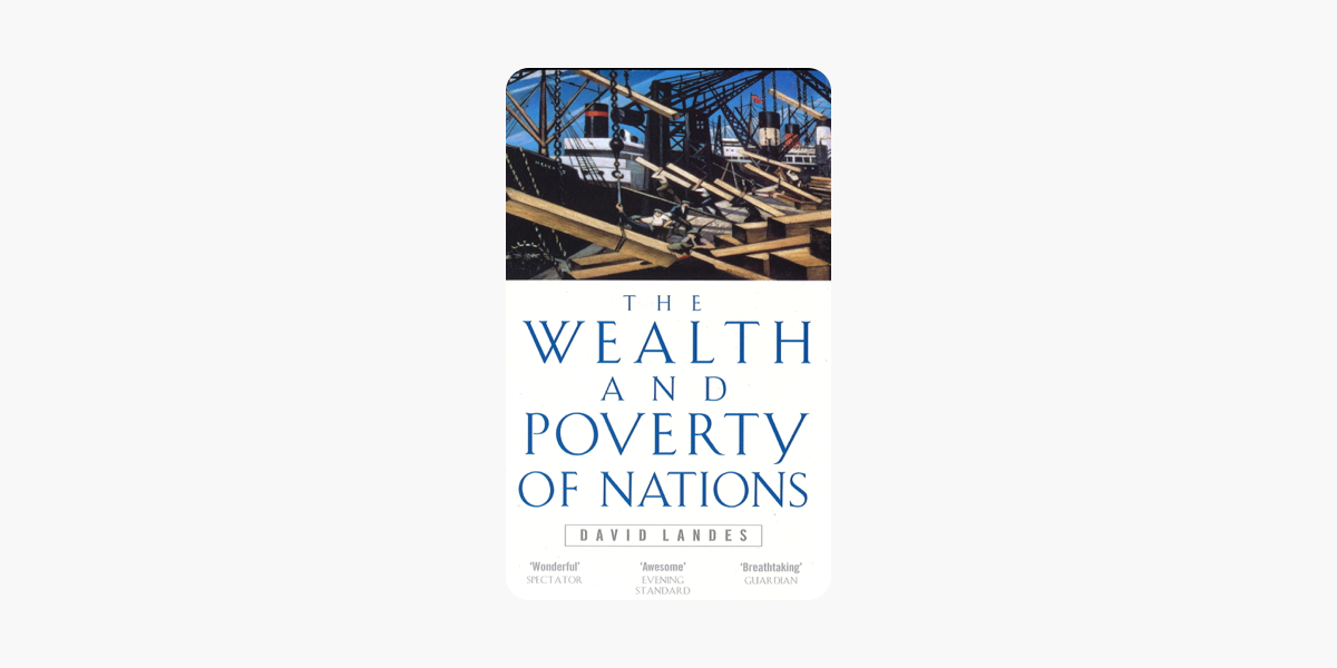 Wealth And Poverty Of Nations - 