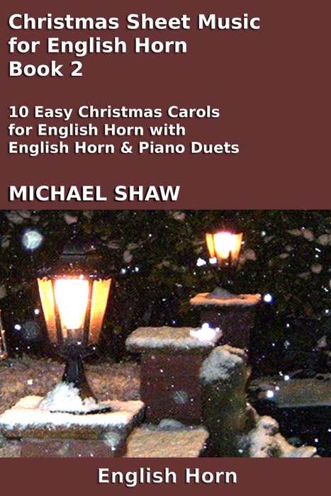 Christmas Sheet Music for English Horn: Book 2