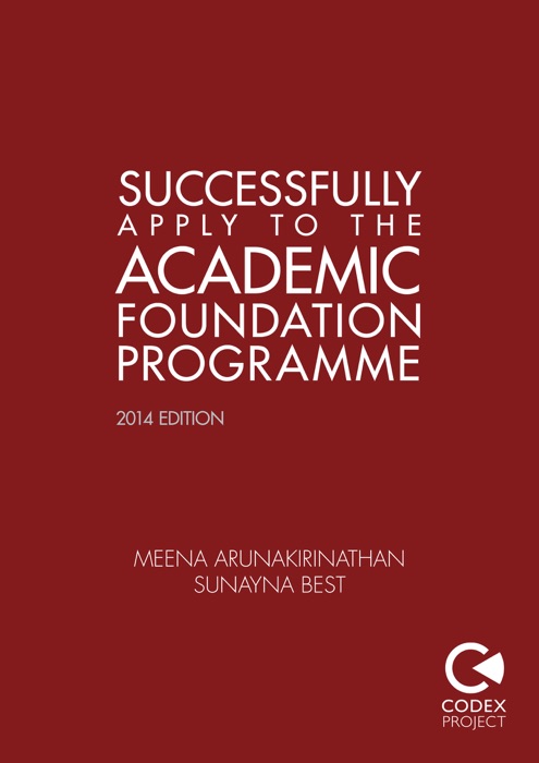 Successfully Apply to the Academic Foundation Programme