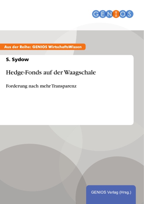 Hedge-Fonds auf der Waagschale